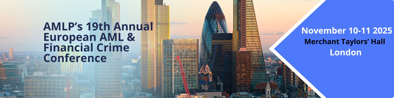 AMLP’s 19th Annual European AML & Financial Crime Conference 